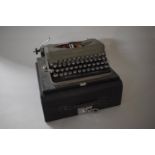 A Vintage Cased Imperial 'The Good Companion Model T' Typewriter