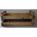 Two Vintage Wooden Potato Seed Boxes - R. Paybody, 78cms Wide