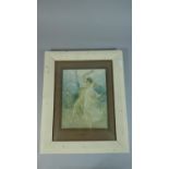 A Framed French Print, 'Jeunesse' After A. Calbet, 27 x 20cms
