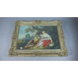 A Mid 20th Century Gilt Framed Chromolithograph, Frame 64 x 47cms