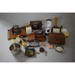 A Collection of Sundries to Include Lorus Cased Wrist Watch, Vintage Stationery Items to include