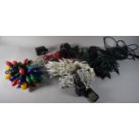 A Collection of Five Sets of Festive/Party/Christmas Lights (Working Order)