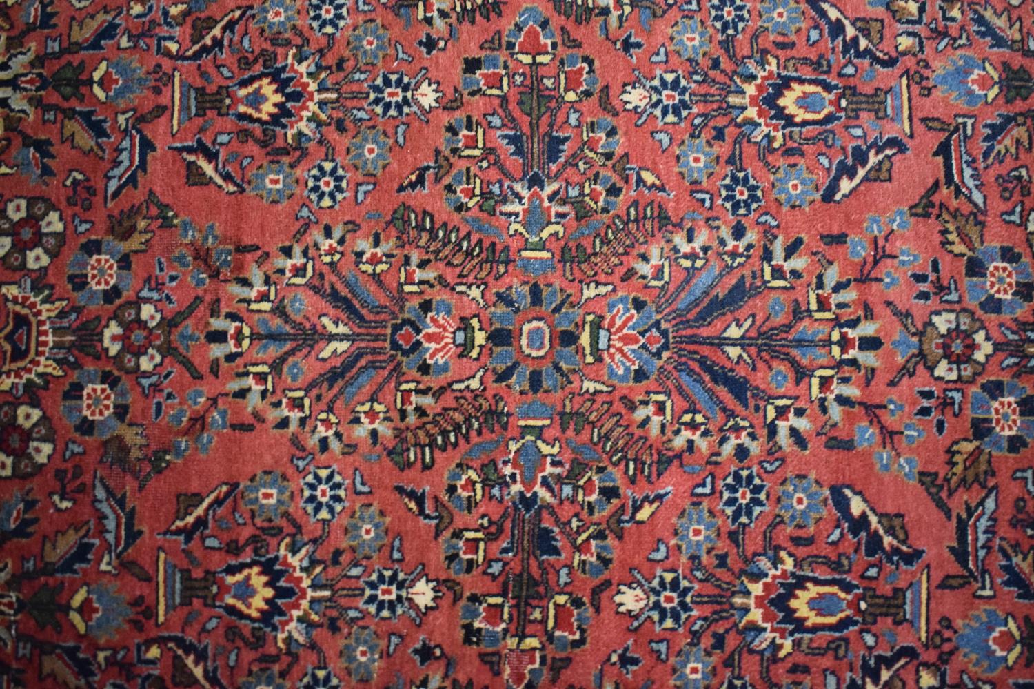 An Antique Persian Hand-Made Sarugh Rug, 128 x 78cms - Image 3 of 5