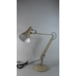 A Vintage Style Mushroom Coloured Anglepoise Lamp