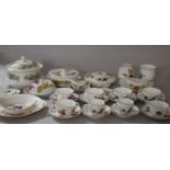 A Collection of Royal Worcester Evesham Dinner and Teawares to Include Lidded Tureens, Two Handle