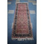 A Fine Hand-Made Bidjar Runner, 240 x 80cms