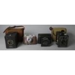 A Collection of Four Vintage Cameras