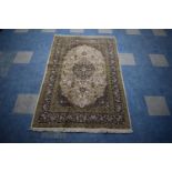 A Fine Hand-Made Keshan Rug 188 x 125cms