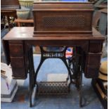 A Singer Treadle Sewing Machine, for Spares and Repair Only