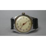 A Vintage Boy's Wrist Watch by Lanco, 17 Jewel Movement