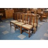 A Set of Six 19th Century Mahogany Dining Chairs