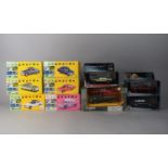 A Collection of Boxed Vanguards Diecast Models, Three Limited Edition Rover MG Collection and Six