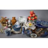 A Large Collection of Ceramics to Feature Denby Glyn Colledge Design Jug, Portuguese Blue and