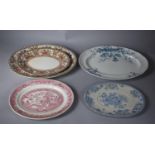 A Collection of Late 19th/ Early 20th Century Oval Serving Dishes and Meat Plates to Feature