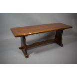 An Oak Refectory Style Coffee Table, 106cms Long (AF)