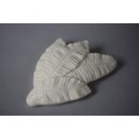 A Sylvac Wall Pocket, Palm Leaves 3721 Design, 26cms High