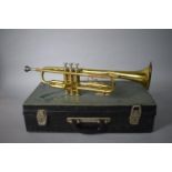 A Cased B&M Champion Trumpet