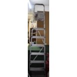 An Aluminium 6 Step Stepladder