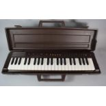 A Vintage Yamaha Portasound Keyboard with Original Carry Case, 57cms Long