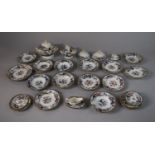 A Collection of 19th Century Miniature Dinnerwares to Include Lidded Tureens, Plates Etc.