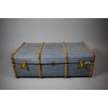 A Vintage Travelling Trunk, 91cms Wide