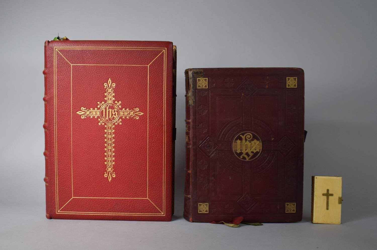 A 1912 Edition of Missale Romanum Together with a 1923 Example and a Miniature Common Prayer Book