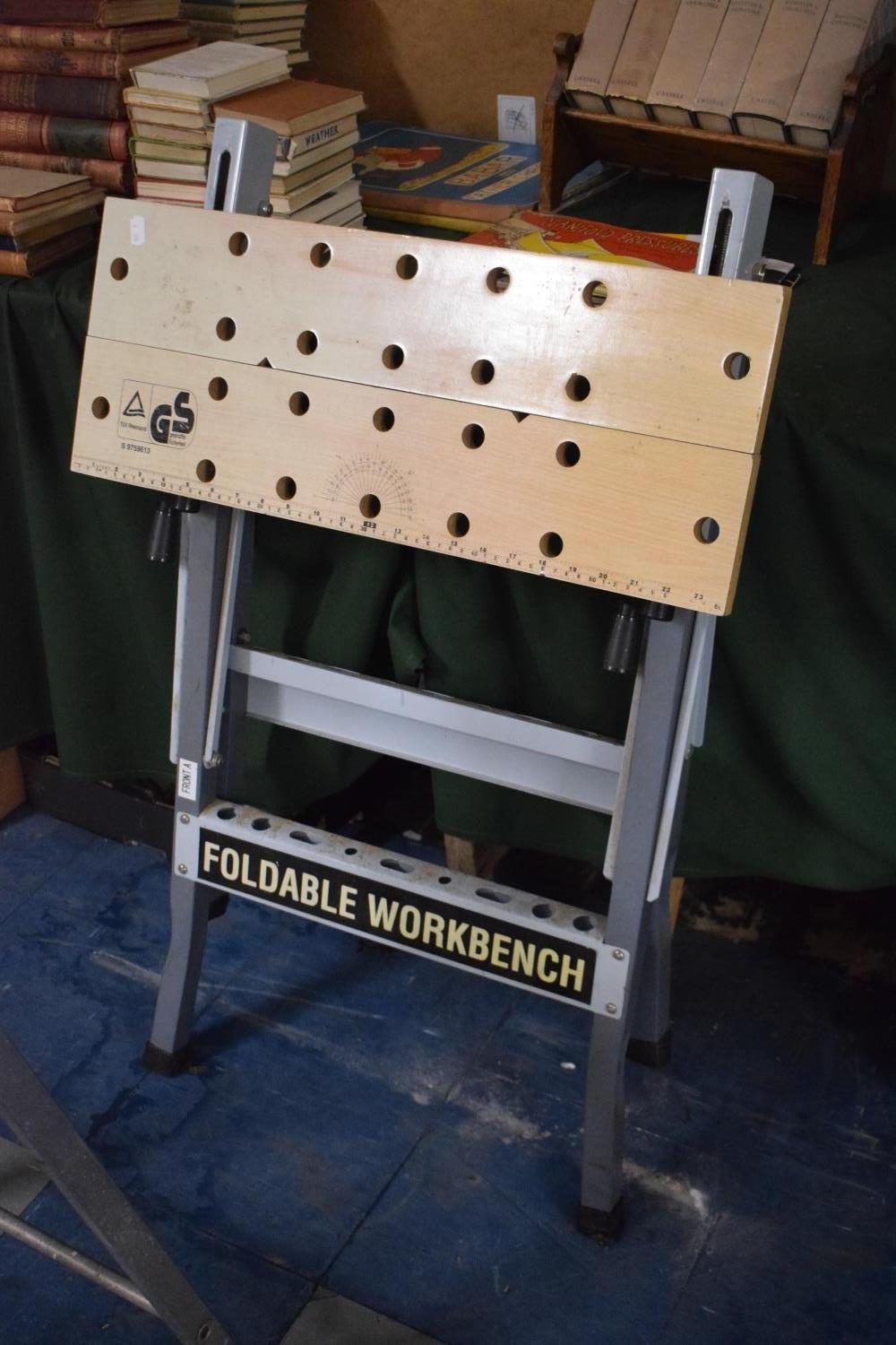 A Folding Workbench