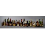 A Collection of Miniature Liqueurs, Etc.