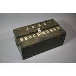 A Cattleman's Show Box with Inner Removable Tray, 'JCRJ Brockhurst', 68.5cms Wide