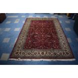 A Fine Persian Hand-Made Tabriz Carpet, 320 x 240cms