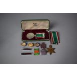 A Women's Voluntary Service Medal, Enamelled Civil Defence Badges and a 1939-45 Star