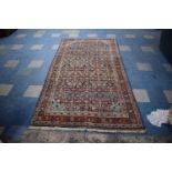 An Antique Persian Hand-Made Farahan Carpet, 316 x 160cms