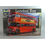 A Boxed 1:24 Scale Revell Model Kit 07651 London Routemaster Double Decker Bus (Not Been Opened)