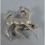 A Silver Brooch in the Form of a Horse