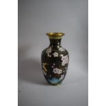 An Oriental Cloisonne Vase, 18cms High