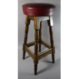 A Circular Topped Kitchen Bar Stool