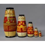 A Souvenir Beefeater 'Russian Doll'