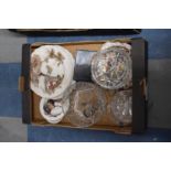 A Box Containing Ceramics and Glassware etc