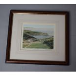 A Framed Limited Edition Print of Lulworth Cove