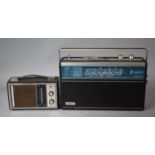 A Fidelity RAD 27 Vintage Radio and a Two Band Radio