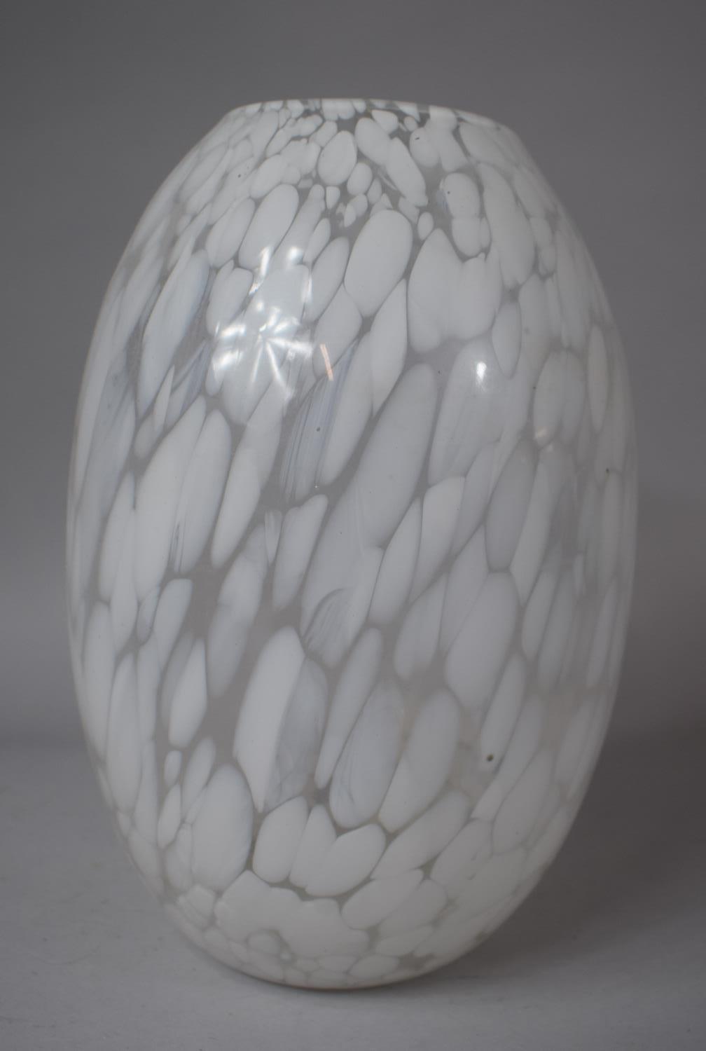 A Modern Glass Vase, 29cm High