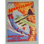 A Reprinted Copy of Marvel Man and the Atomic Bomber