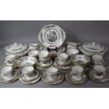 A Large Collection of Duchess Indian Tree Pattern Tea and Dinner Wares to Include Ten Cups, Twelve