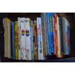A Box of Children's Books and Annuals
