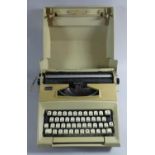 A Vintage Smith-Corona Courier Manual Portable Typewriter