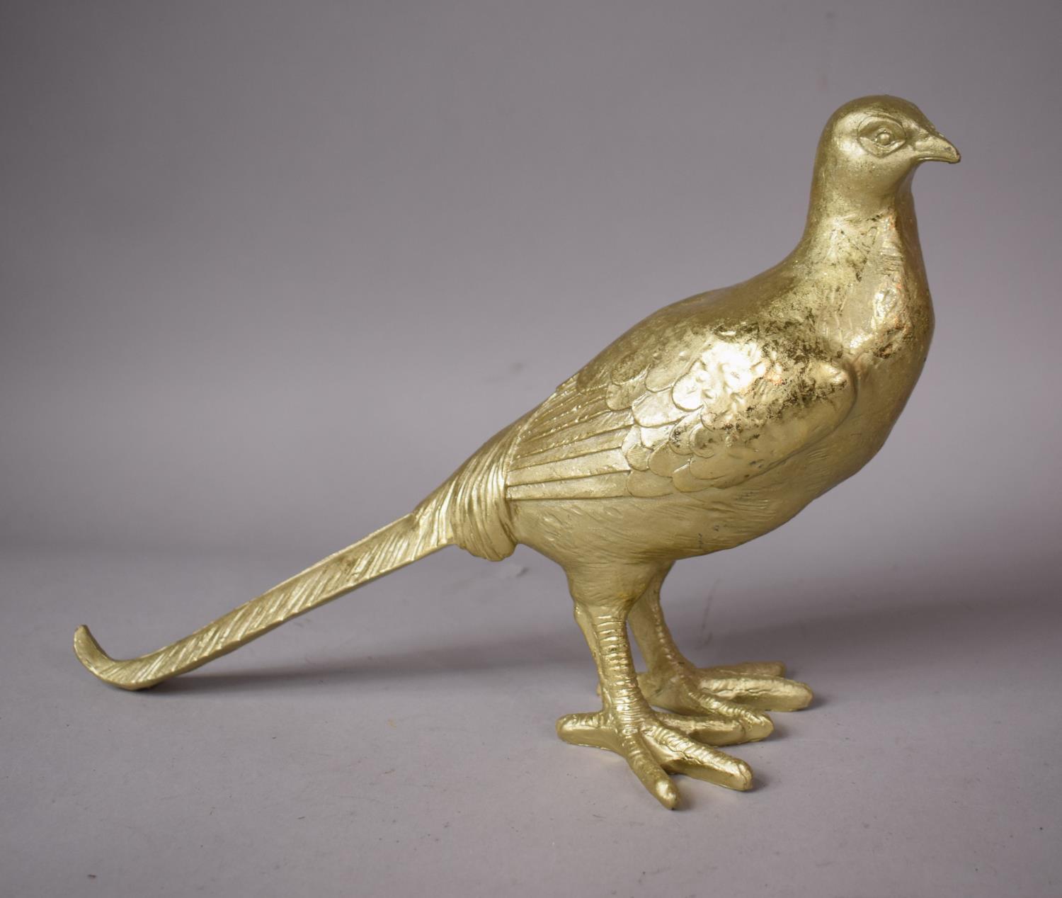 A Modern Cast Study of a Hen Pheasant, 34cm Long