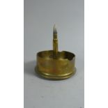 A Trench Art Ashtray, Stamped to base with War Department Mark etc