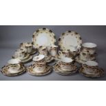 Two Edwardian Part Teasets to Include Melba China Comprising Five Cups, Ten Saucers, Ten Side
