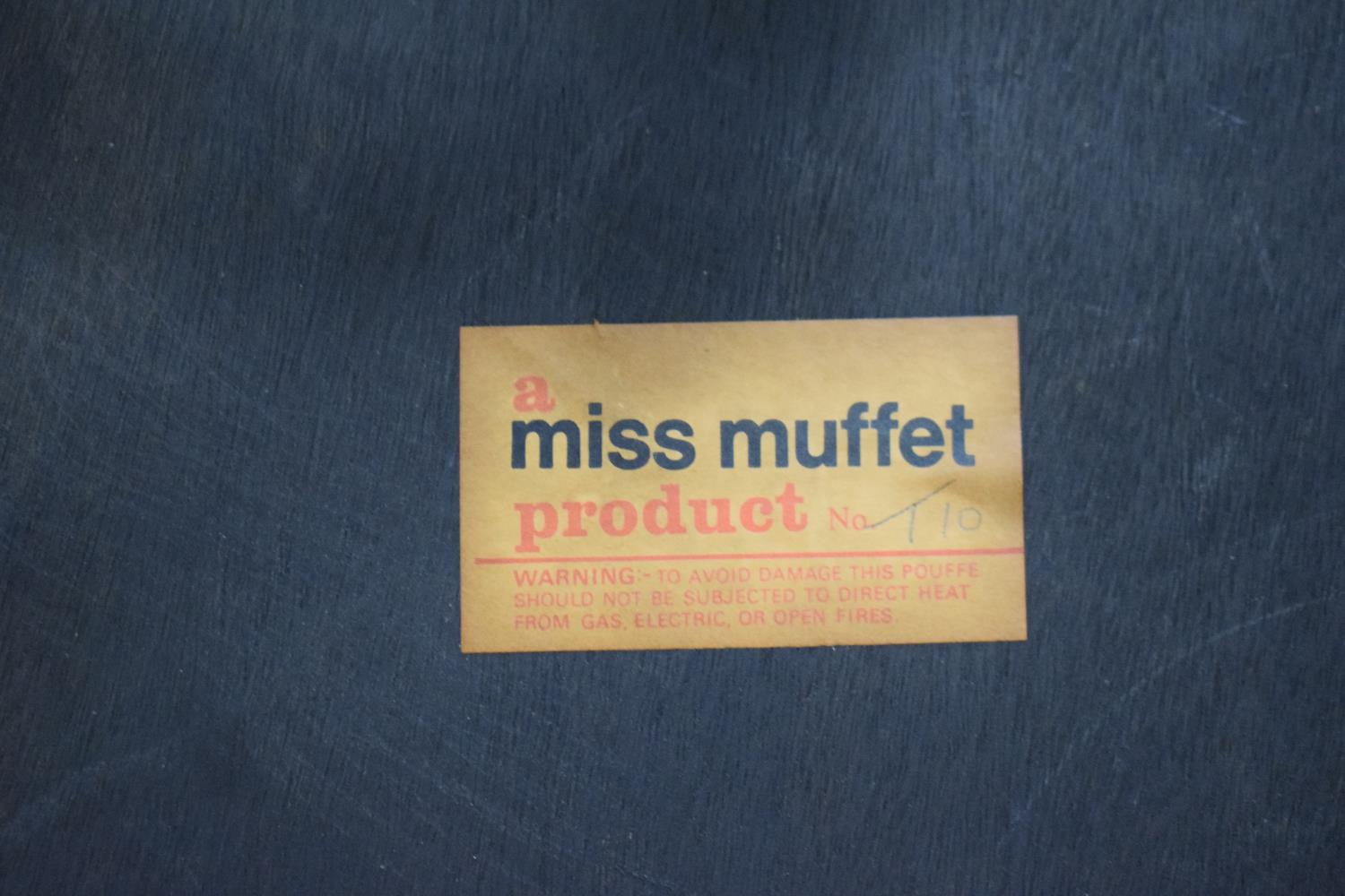 A 1970's Miss Muffet Circular Topped Stool, 39cm Diameter - Image 2 of 2
