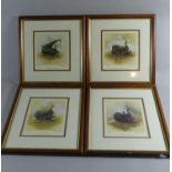 A Set of Four David Shepherd Railway Prints, all Personally Dedicated and Signed by the Artist, Each